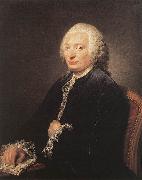 GREUZE, Jean-Baptiste Portrait of George Gougenot de Croissy dfg oil painting artist
